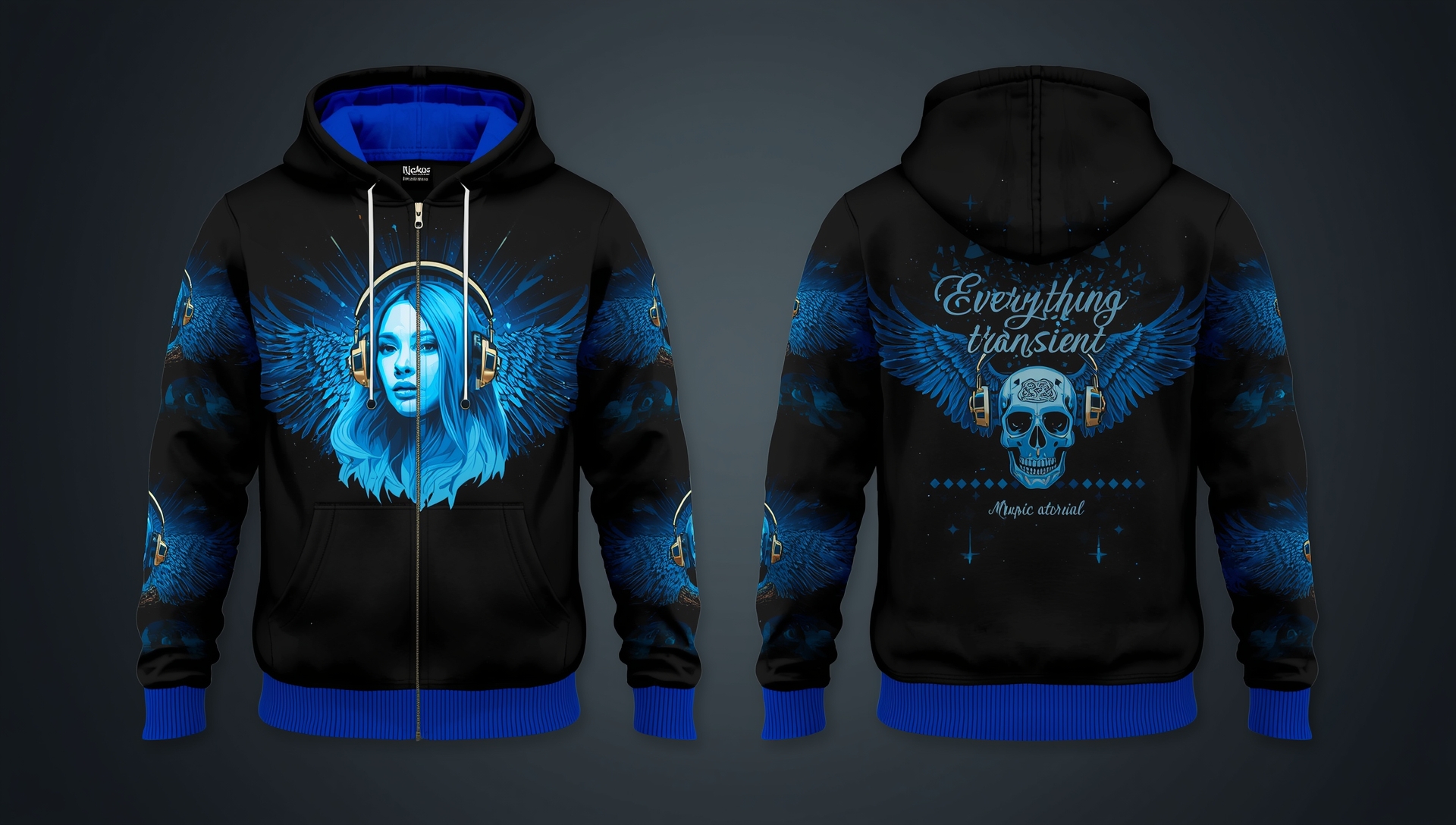 lucid origin a highquality mockup of a stylish zipup hoodie th 0